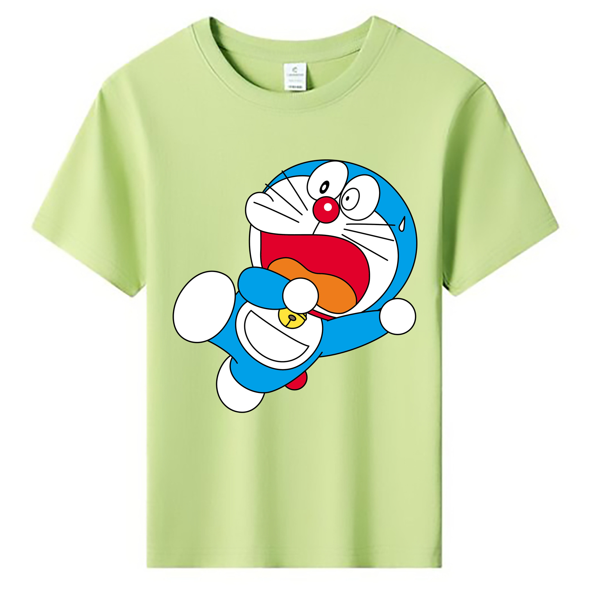 （画像用） ドラえもん Doraemon 綿100％キッズTシャツ（フロントプリント）